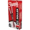Sharpie Rollerball Pen, , w/Metal Clip, 12/DZ, Red PK SAN2101304 - alternate 1